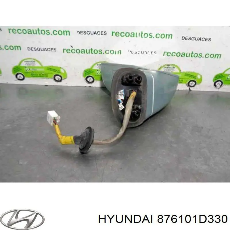 Espelho de retrovisão esquerdo Hyundai/Kia 876101D330 preço, a partir de 90,24 USD