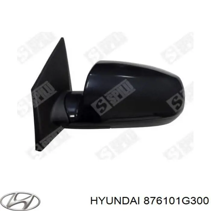 Compre 876101G300 Hyundai/Kia Espelho de retrovisão esquerdo