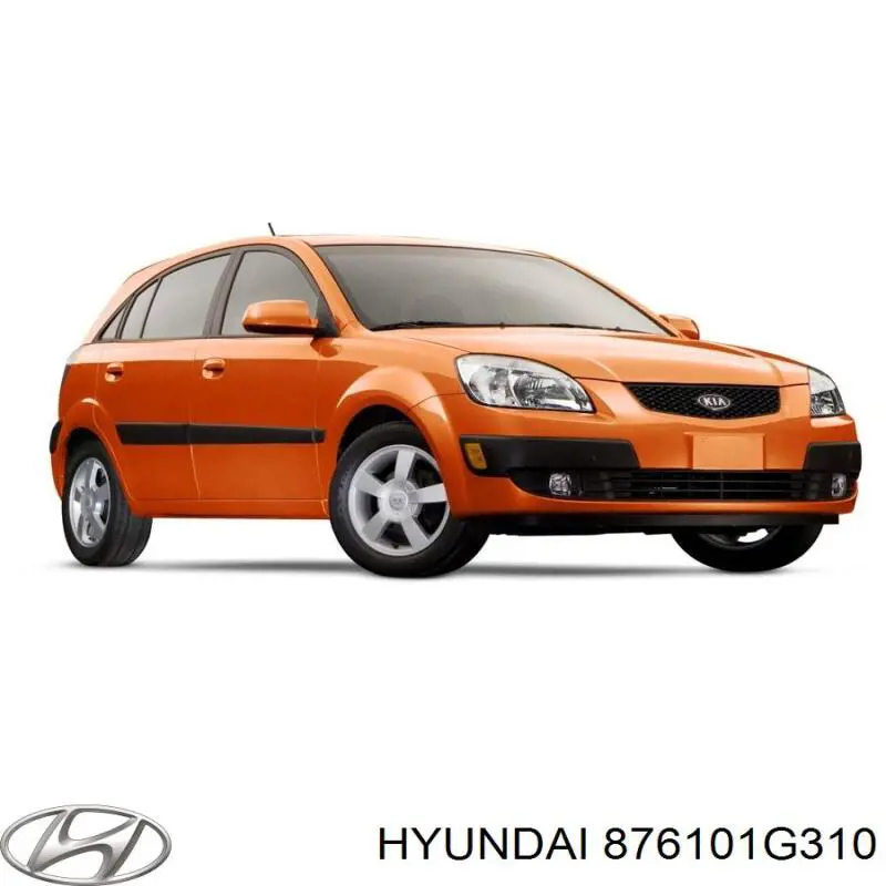 Compre 876101G310 Hyundai/Kia Espelho de retrovisão esquerdo