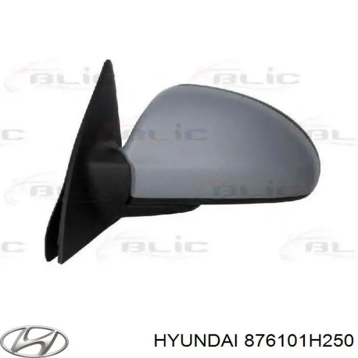 Espelho de retrovisão esquerdo Hyundai/Kia 876101H250 preço, a partir de 74,91 USD