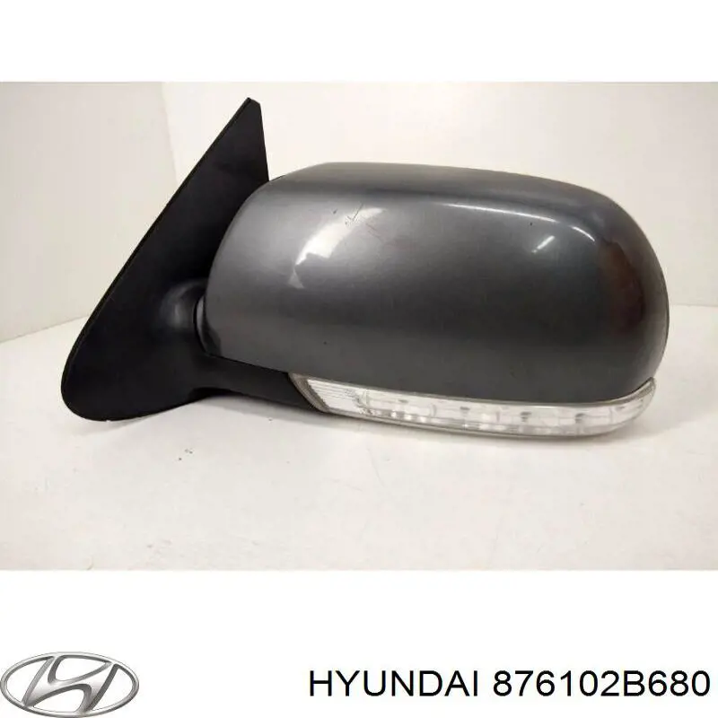Compre 876102B680 Hyundai/Kia Espelho de retrovisão esquerdo