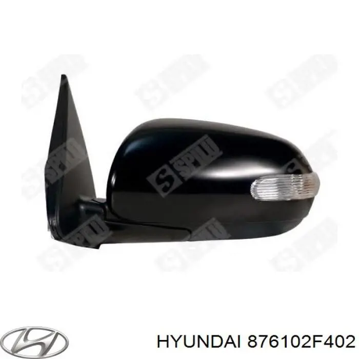 Espelho de retrovisão esquerdo Hyundai/Kia 876102F402 preço, a partir de 177,59 USD