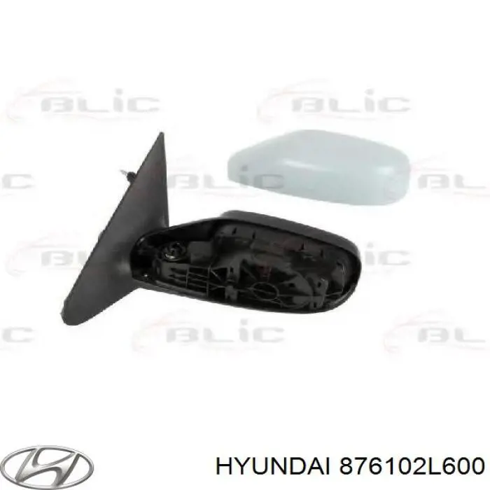 Compre 876102L600 Hyundai/Kia Espelho de retrovisão esquerdo