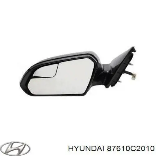 Espelho de retrovisão esquerdo Hyundai/Kia 87610C2010 preço, a partir de 193,38 USD