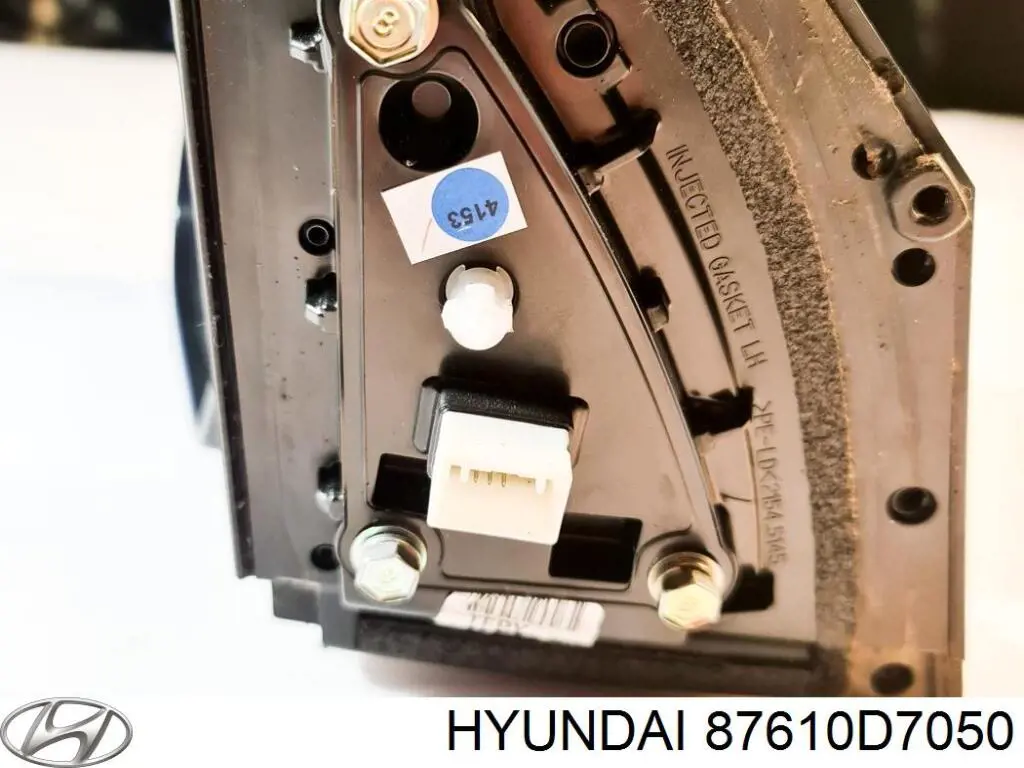 87610D7050 Hyundai/Kia Espelho de retrovisão esquerdo