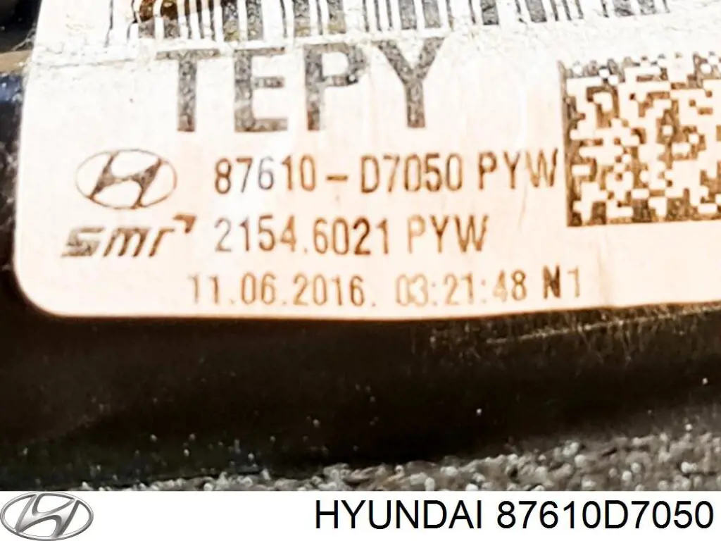 Espelho de retrovisão esquerdo Hyundai/Kia 87610D7050 preço, a partir de 280,71 USD