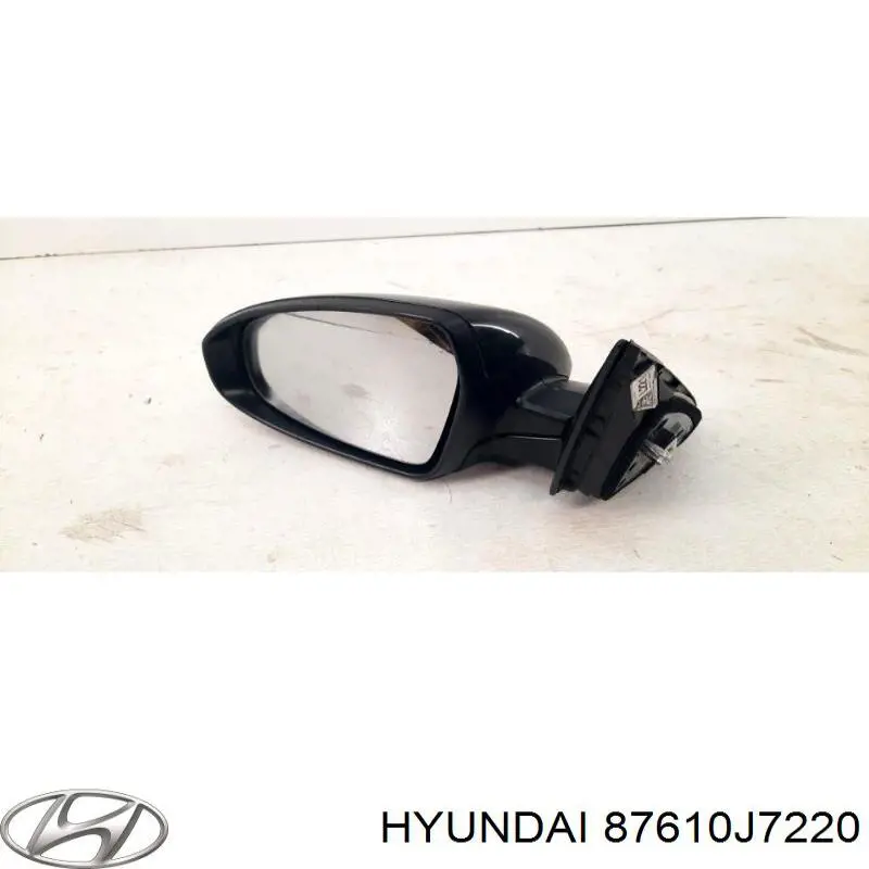 87610J7220 Hyundai/Kia Espelho de retrovisão esquerdo
