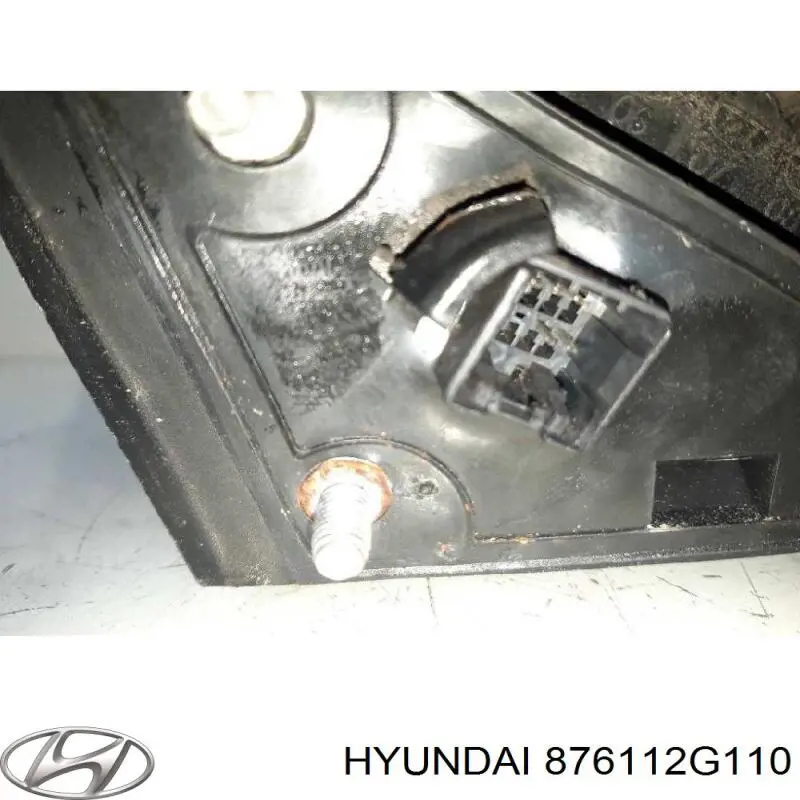 Compre 876112G100 Hyundai/Kia Elemento espelhado do espelho de retrovisão esquerdo