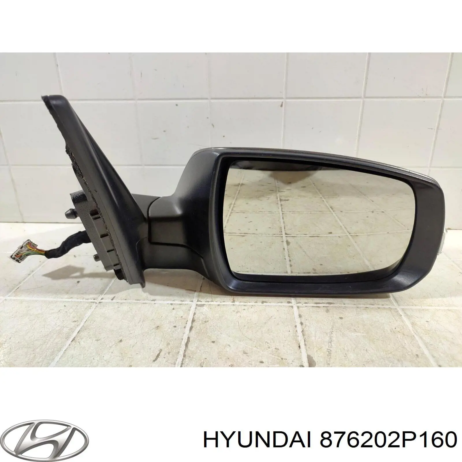 Compre 876202P160 Hyundai/Kia Espelho de retrovisão direito