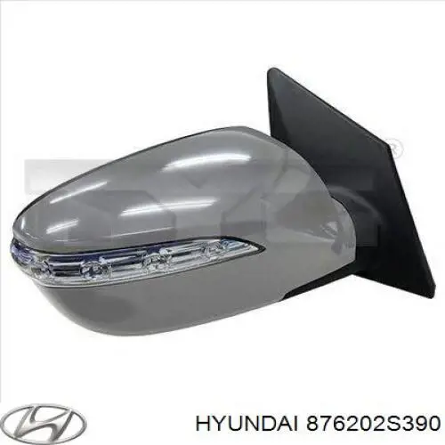 Espelho de retrovisão direito Hyundai/Kia 876202S390 preço, a partir de 185,58 USD