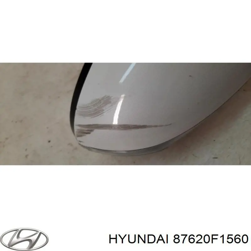 87620F1560 Hyundai/Kia Espelho de retrovisão direito