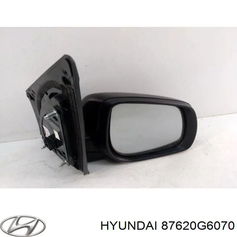 87620G6070 Hyundai/Kia Espelho de retrovisão direito