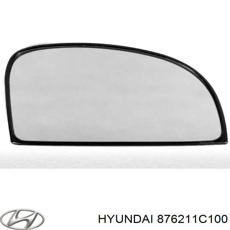 Elemento espelhado do espelho de retrovisão direito Hyundai/Kia 876211C100 preço, a partir de 17,71 USD