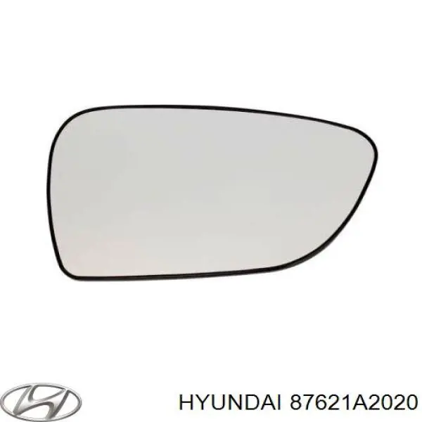 Elemento espelhado do espelho de retrovisão direito Hyundai/Kia 87621A2020 preço, a partir de 47,00 USD