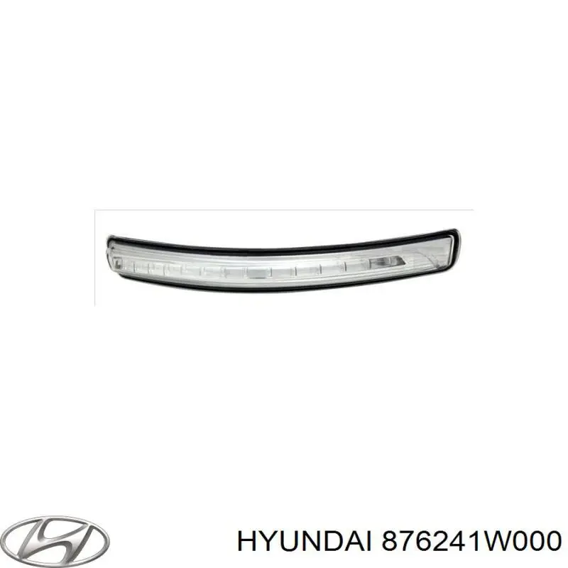 876241W000 Hyundai/Kia Pisca-pisca de espelho direito