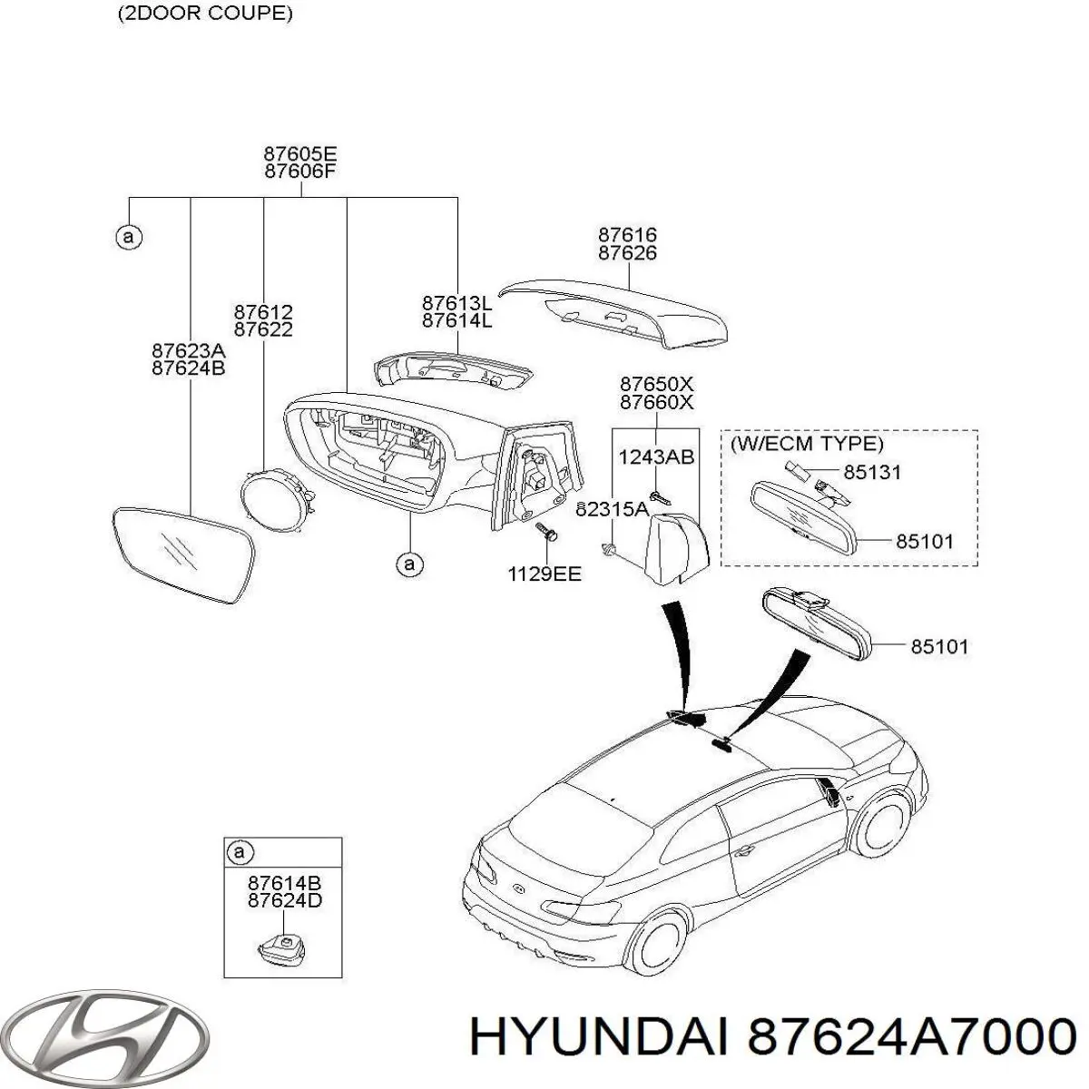Compre 87624A7000 Hyundai/Kia 