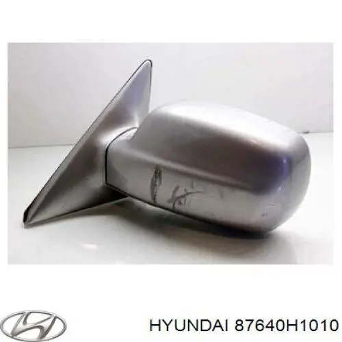 87640H1010 Hyundai/Kia Espelho de retrovisão direito