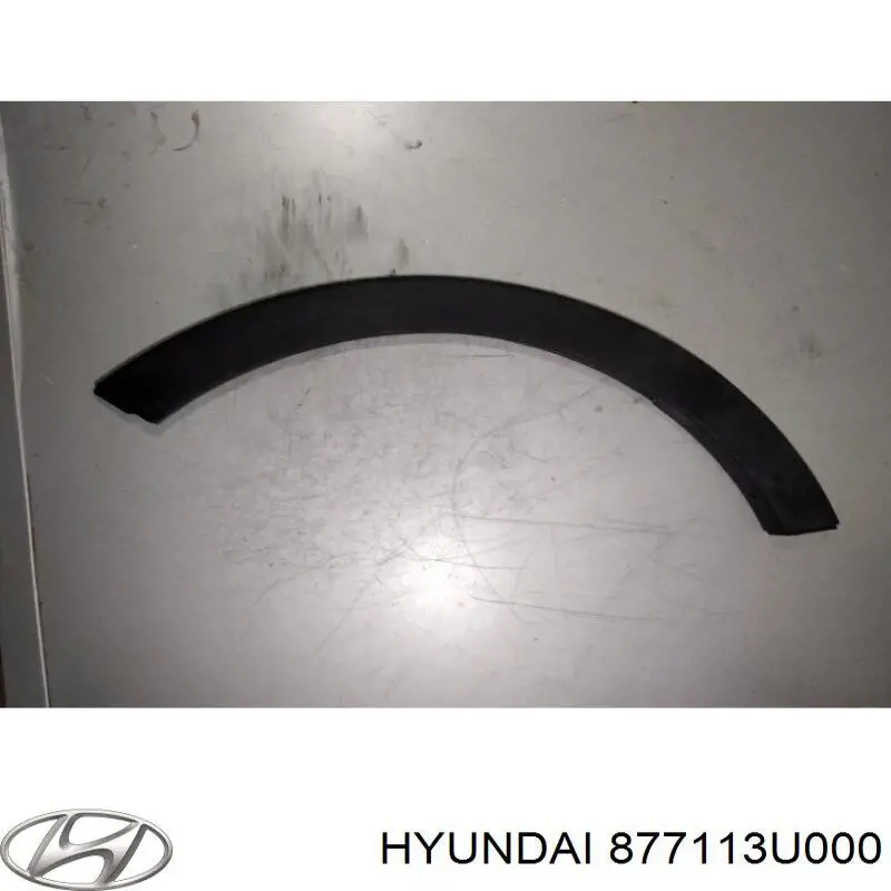 Compre 877113U000 Hyundai/Kia Placa sobreposta do pára-lama dianteiro esquerdo