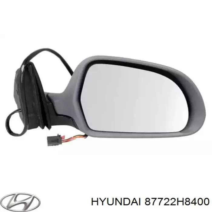 87722H8400 Hyundai/Kia Moldura da porta dianteira direita