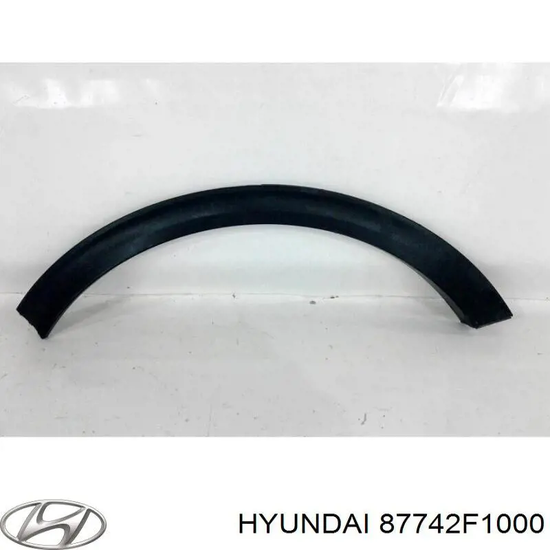 87742F1000 Hyundai/Kia Expansor direito (placa sobreposta) de arco do pára-lama traseiro