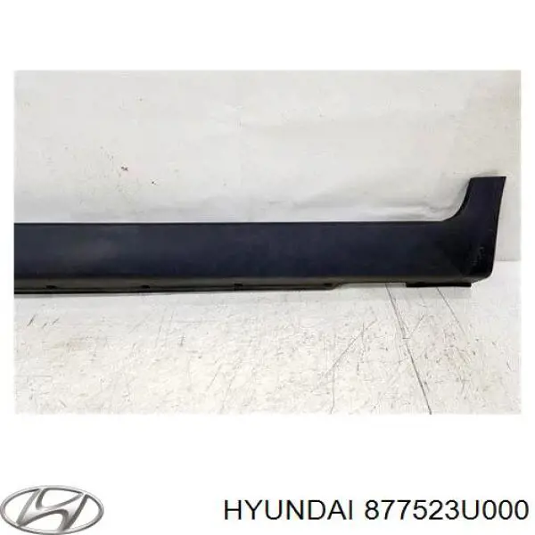 Compre 877523U000 Hyundai/Kia Placa sobreposta (moldura) externa direita de acesso