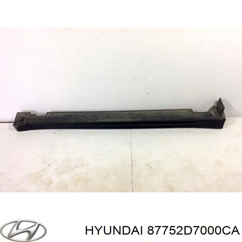87752D7000CA Hyundai/Kia Placa sobreposta (moldura) externa direita de acesso