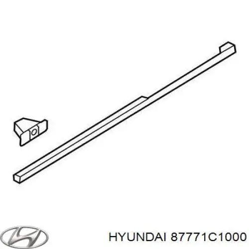 Placa sobreposta do pára-lama dianteiro esquerdo Hyundai/Kia 87771C1000 preço, a partir de 73,31 USD