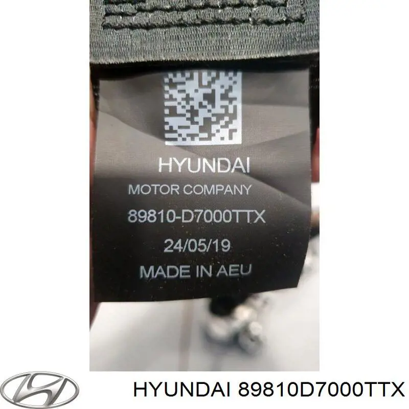 Cinto de segurança traseiro esquerdo Hyundai/Kia 89810D7000TTX preço, a partir de 217,93 USD
