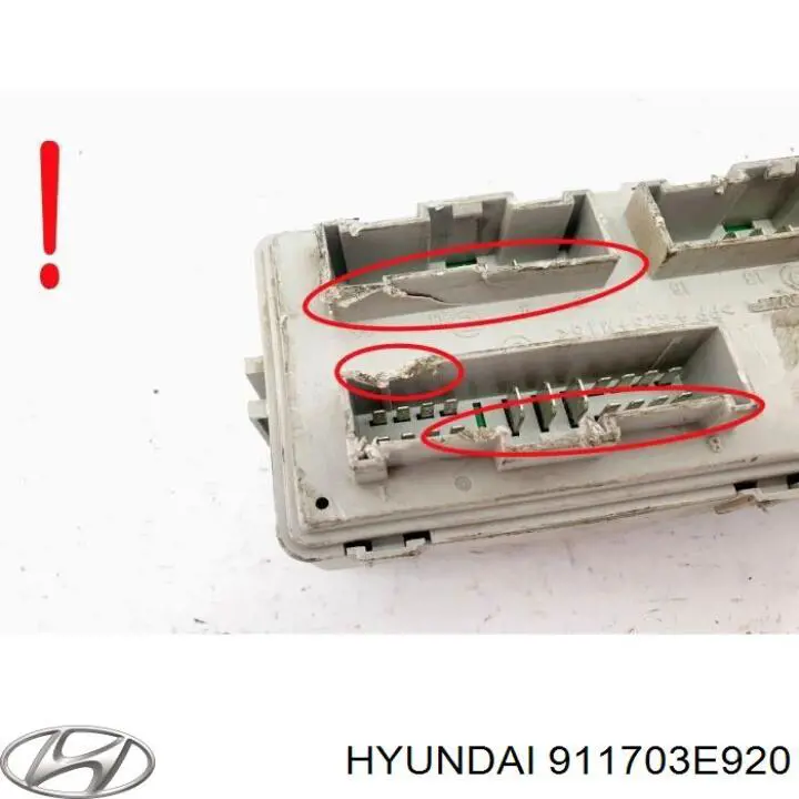 911703E920 Hyundai/Kia Unidade traseira do salão de dispositivos de segurança