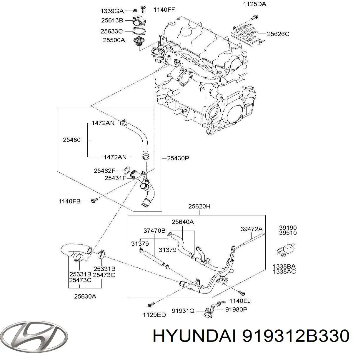  Hyundai/Kia 919312B330 preço, a partir de  