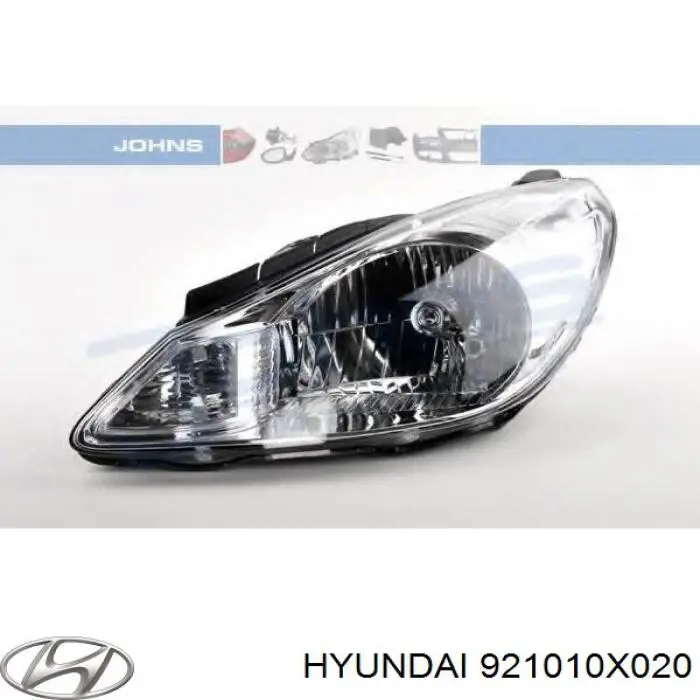 921010X020 Hyundai/Kia Luz esquerda