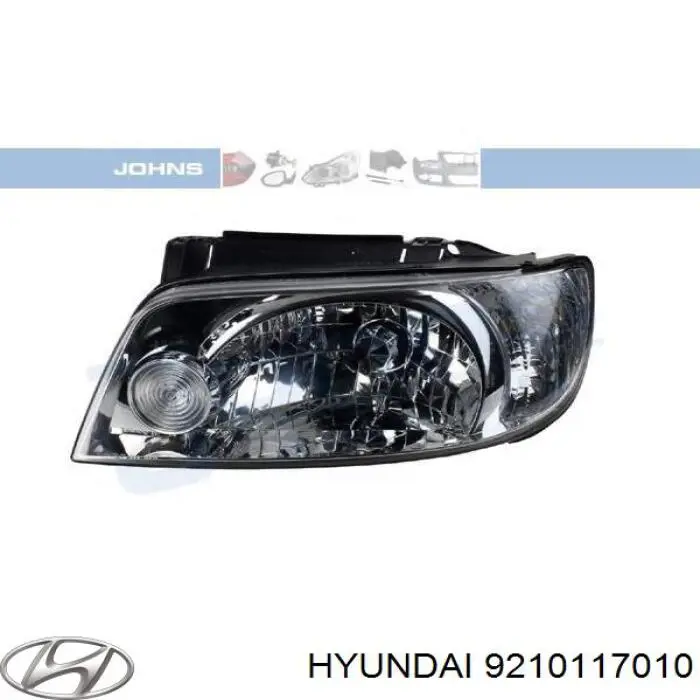 Luz esquerda Hyundai/Kia 9210117000 preço, a partir de 110,36 USD