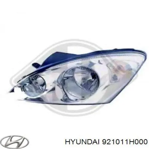 Luz esquerda Hyundai/Kia 921011H000 preço, a partir de 141,24 USD