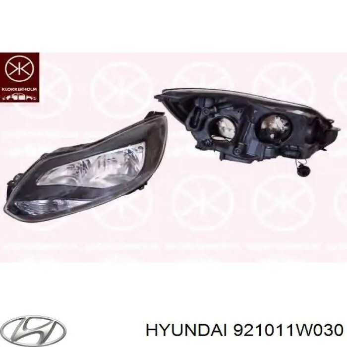 Luz esquerda Hyundai/Kia 921011W030 preço, a partir de 257,78 USD