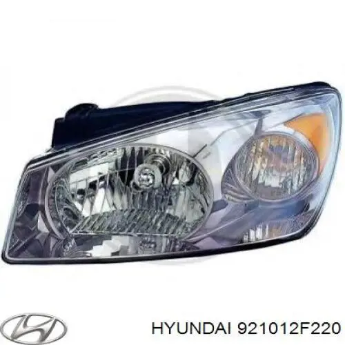 921012F220 Hyundai/Kia Luz esquerda