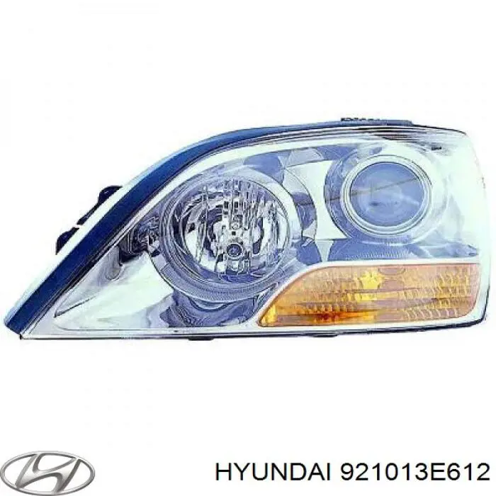 Luz esquerda 921013E612 Hyundai/Kia