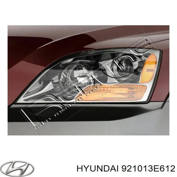 921013E612 Hyundai/Kia Luz esquerda
