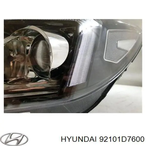 92101D7600 Hyundai/Kia Luz esquerda