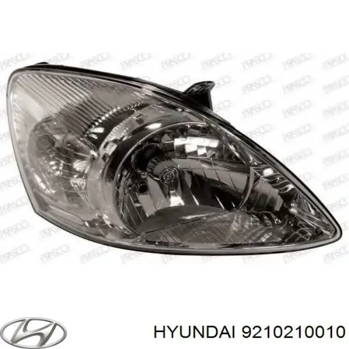 Luz direita Hyundai/Kia 9210210010 preço, a partir de 222,17 USD