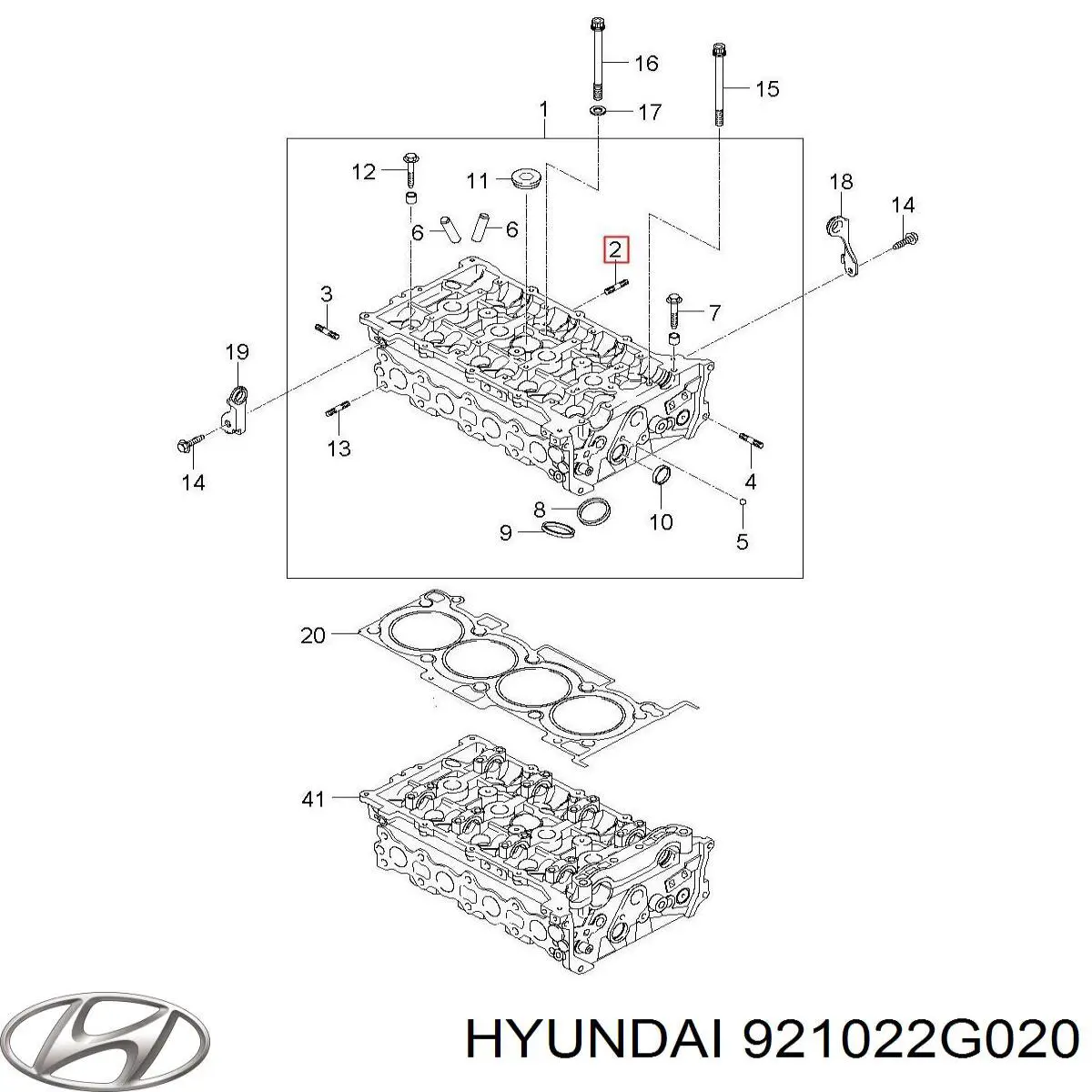  Luz direita KIA Magentis II sedan (MG) (2005 - 2008) II