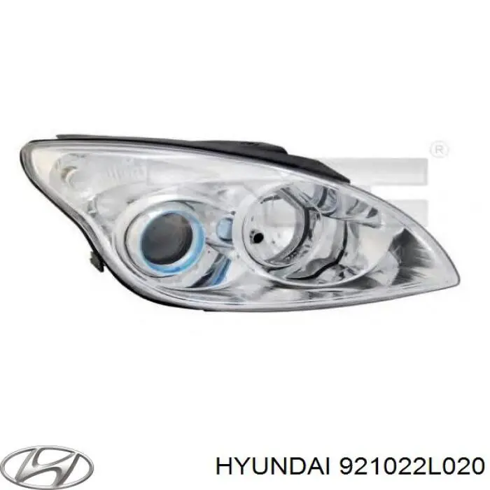 921022L020 Hyundai/Kia Luz direita