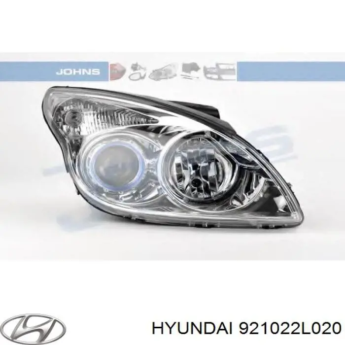 Luz direita Hyundai/Kia 921022L020 preço, a partir de 186,81 USD