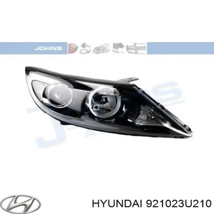 921023U210 Hyundai/Kia Luz direita