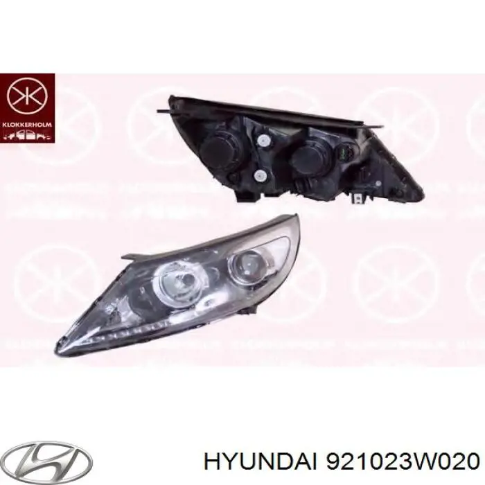 Luz direita Hyundai/Kia 921023W020 preço, a partir de 233,03 USD
