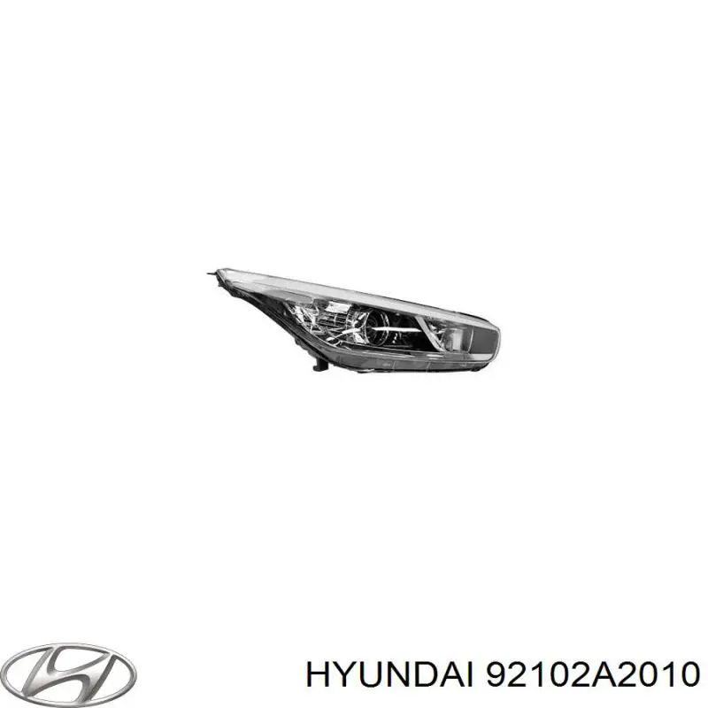 92102A2010 Hyundai/Kia Luz direita