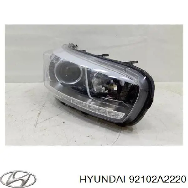 Luz direita Hyundai/Kia 92102A2220 preço, a partir de 430,21 USD