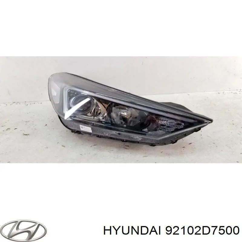Luz direita Hyundai/Kia 92102D7500 preço, a partir de 794,67 USD