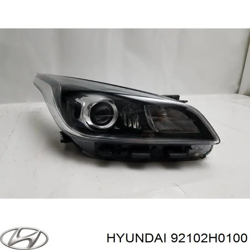 Luz direita para KIA Rio IV FB, SC