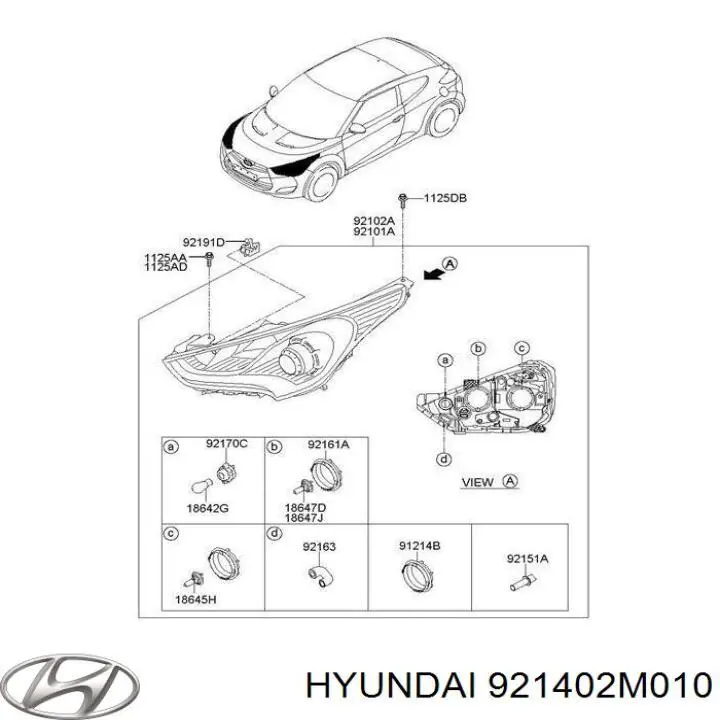 Tampa das luzes traseiras Hyundai/Kia 921402M010 preço, a partir de 20,95 USD