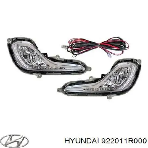 Luzes de nevoeiro esquerdas Hyundai/Kia 922011R000 preço, a partir de 36,89 USD